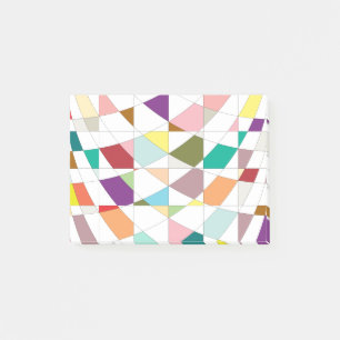 Abstract Colours Tapestry Post-it Notes