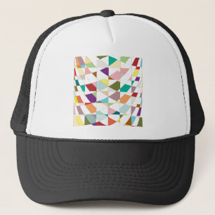 Abstract Colours Tapestry Trucker Hat