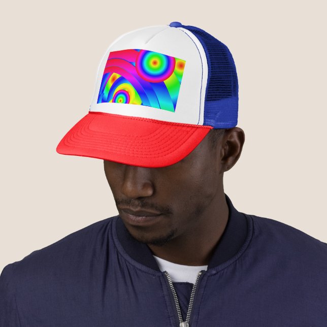 Abstract Comet Trucker Hat (In Situ)