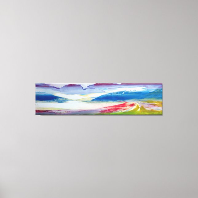 Abstract Composition Canvas Print (Front)