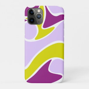 Abstract composition in purple and green colours Case-Mate iPhone case