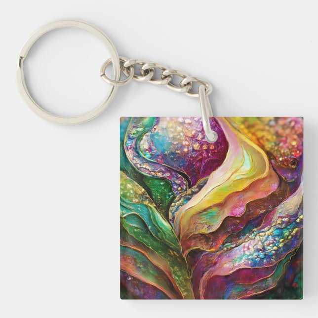 ABSTRACT COMPOSITION  KEY RING (Front)