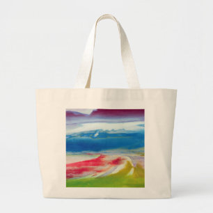 Abstract Composition Large Tote Bag