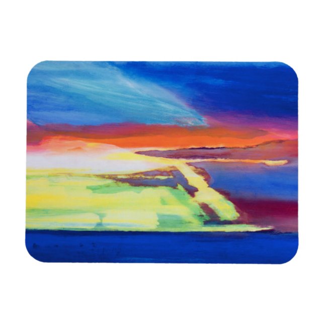 Abstract composition magnet (Horizontal)