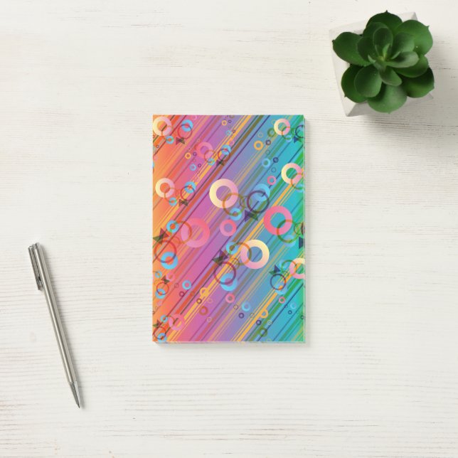 Abstract Composition Post-it Notes (Office)