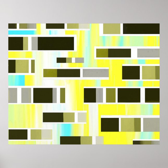Abstract Composition Poster (Front)