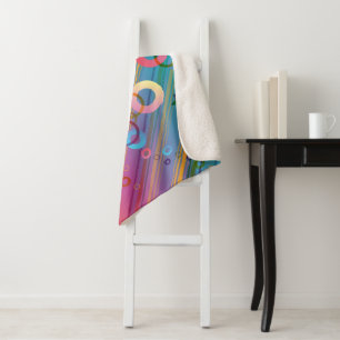 Abstract Composition Sherpa Blanket