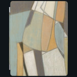 Abstract Composition with Muted Colours iPad Smart Cover<br><div class="desc">The muted colours of this Norman Wyatt composition harkens back to abstract works by Piet Mondrian. While the paints used are toned down,  their the colours together speak loudly and call attention to the piece. Purchase your copy today!</div>