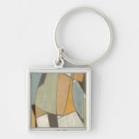 Abstract Composition with Muted Colours