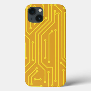 Abstract computer equipment iPhone 13 case