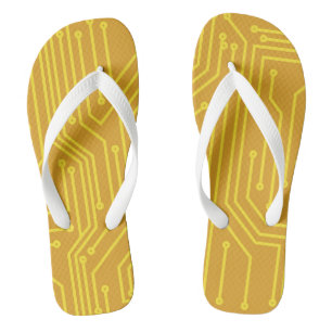 Abstract computer equipment jandals