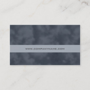 Abstract Computer Financial Business Card Grey