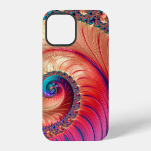 Abstract Computer generated Fractal design. A frac iPhone 12 Case