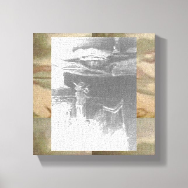 Abstract Concert Wood Wall Art (Front)