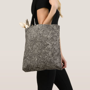 Abstract concrete texture tote bag