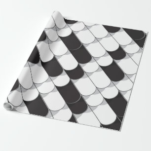 Abstract Construction (tiles) Wrapping Paper