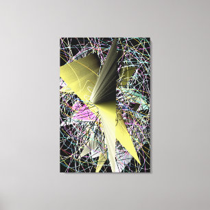 Abstract Contemporary Painting Canvas Print