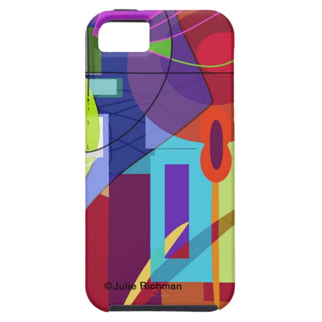 Abstract Contempory Art case (Back)
