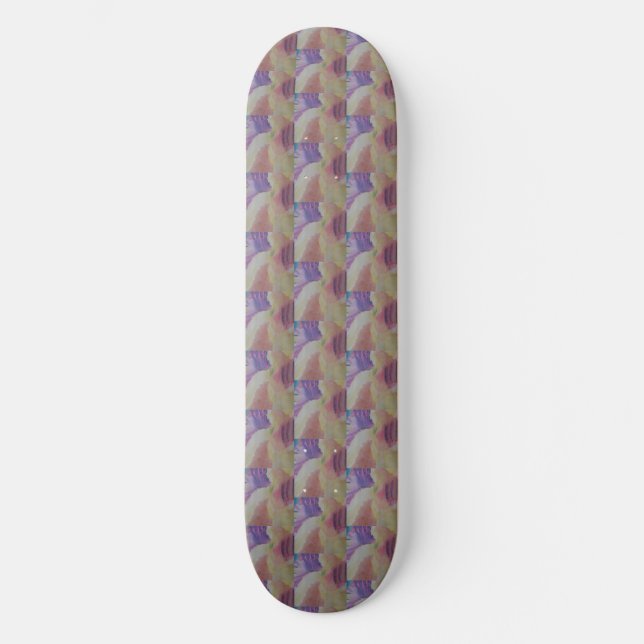 Abstract Coral Reef Skateboard (Front)