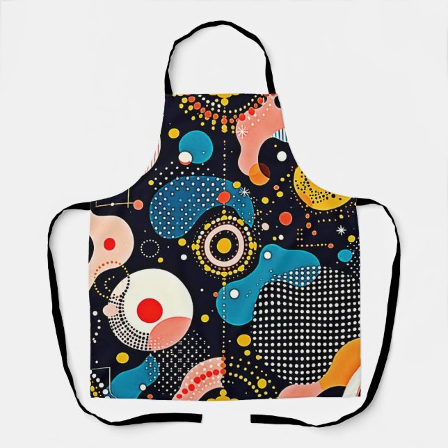 Abstract Cosmic Dance Apron (Front)