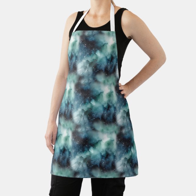 Abstract Cosmic Landscape Pattern Apron (Insitu)