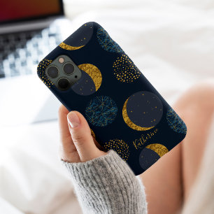 Abstract Cosmic Pattern Personalised iPhone 15 Pro Case