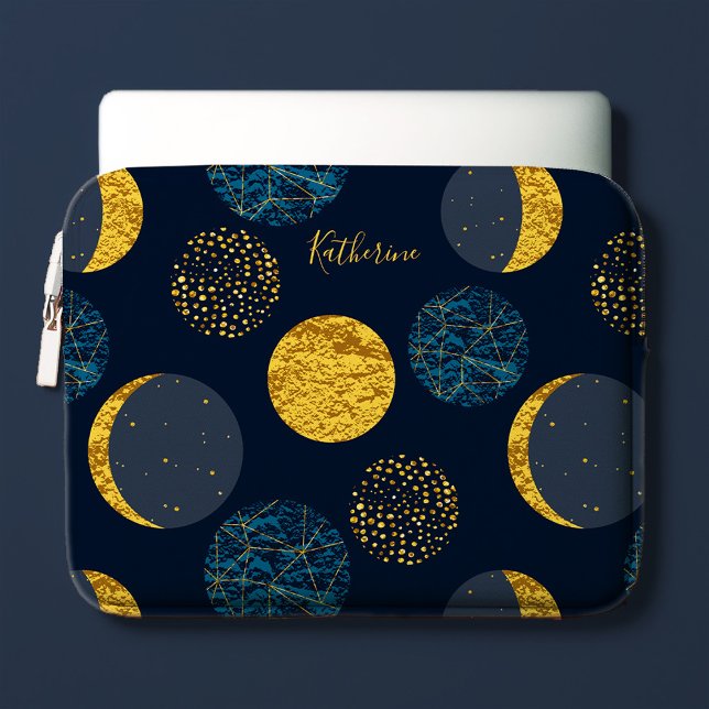 Abstract Cosmic Pattern Personalised Laptop Sleeve (Creator Uploaded)