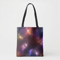 Abstract Cosmic Space Constellations Digital Art