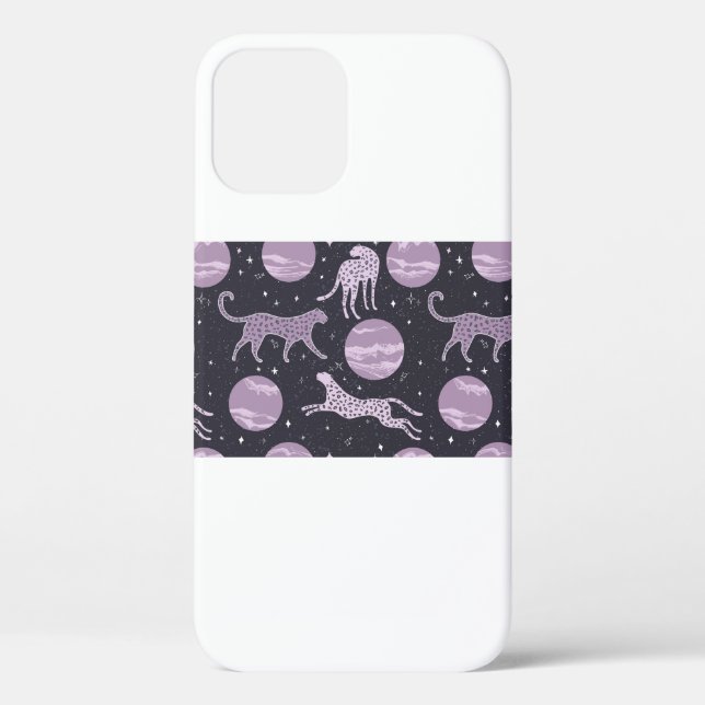 Abstract cosmos seamless pattern,galaxy background Case-Mate iPhone case (Back)