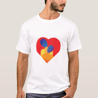 Abstract Couple T-Shirt