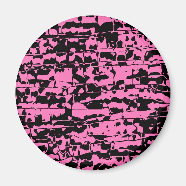 Abstract Crackle Magnet (Front)