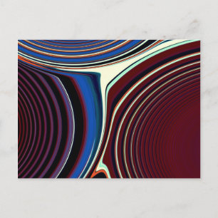 Abstract Creation Postcard