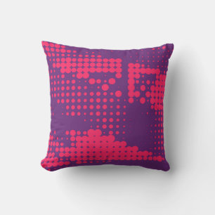 Abstract Creative concept comics pop art style bla Cushion