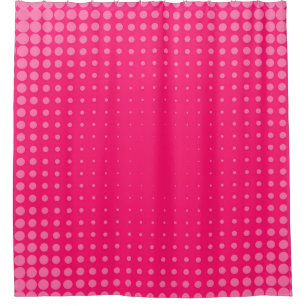 Abstract Creative concept comics pop art style bla Shower Curtain