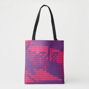 Abstract Creative concept comics pop art style bla Tote Bag