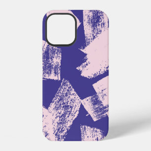 Abstract creative seamless pattern with brush stro iPhone 12 case