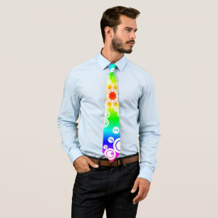 Abstract Crop Circle Tie