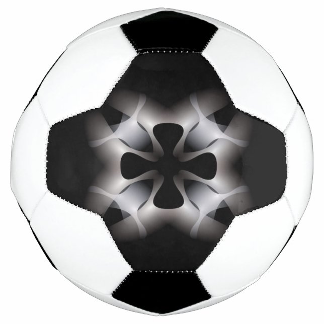 ABSTRACT CROSS SOCCER BALL (Front)