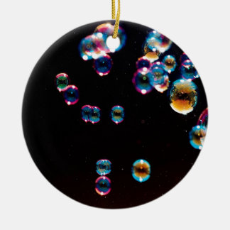 Abstract Crystal Reflect Rain Ceramic Tree Decoration