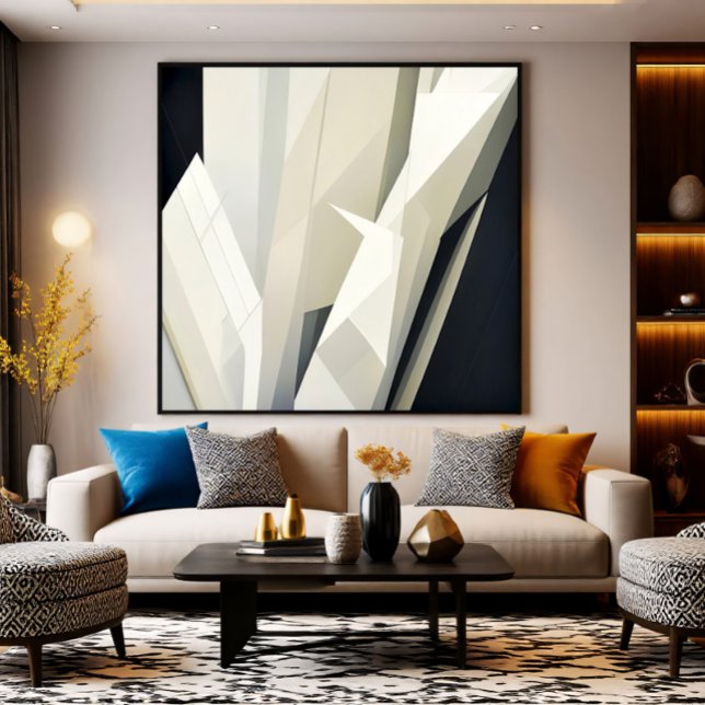 Abstract Crystalline Geometry Poster (Creator Uploaded)