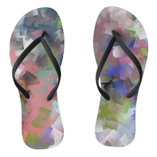 Abstract Cubes Jandals