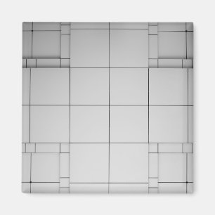 Abstract Cubes Magnet