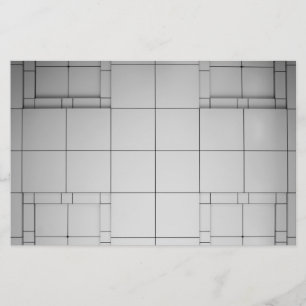 Abstract Cubes Stationery