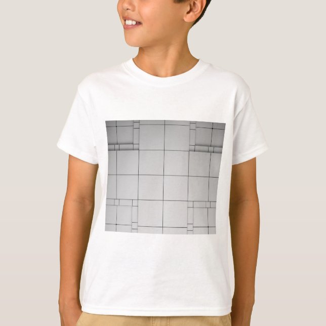 Abstract Cubes T-Shirt (Front)