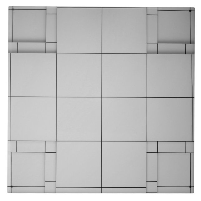 Abstract Cubes Tile (Front)
