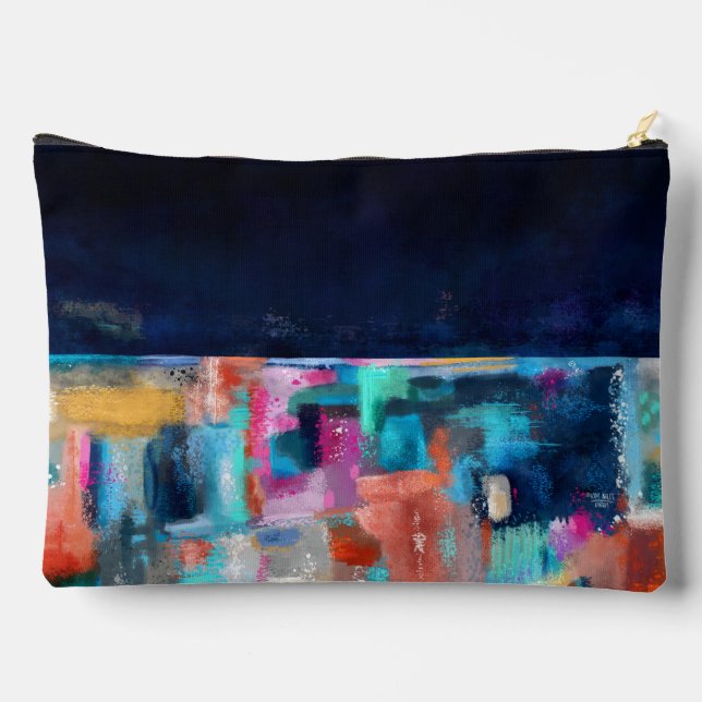 Abstract Cut Sew Bag (Back)