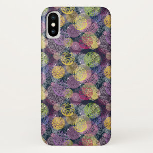 Abstract Cute Polka Dot Circle Case-Mate iPhone Case