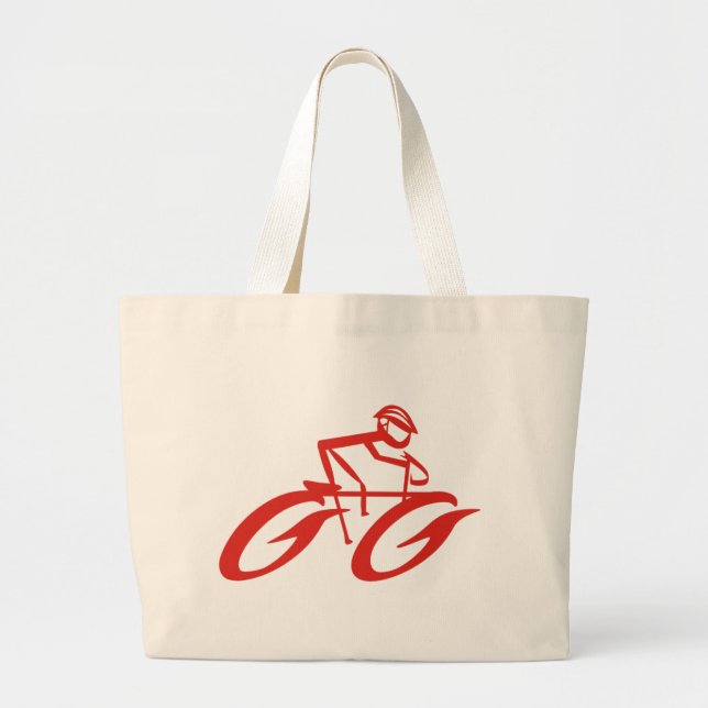 Abstract Cycler Sports Tote Bag (Front)