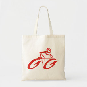 Abstract Cycler Sports Tote Bag