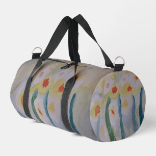 Abstract Daffodils Duffle Bag